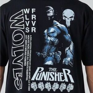 Darc Sport Black Punisher Wolves Tee